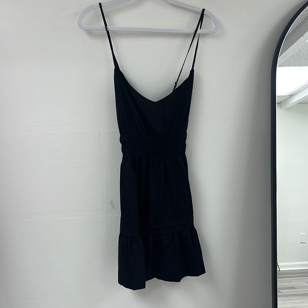 Mini black dress